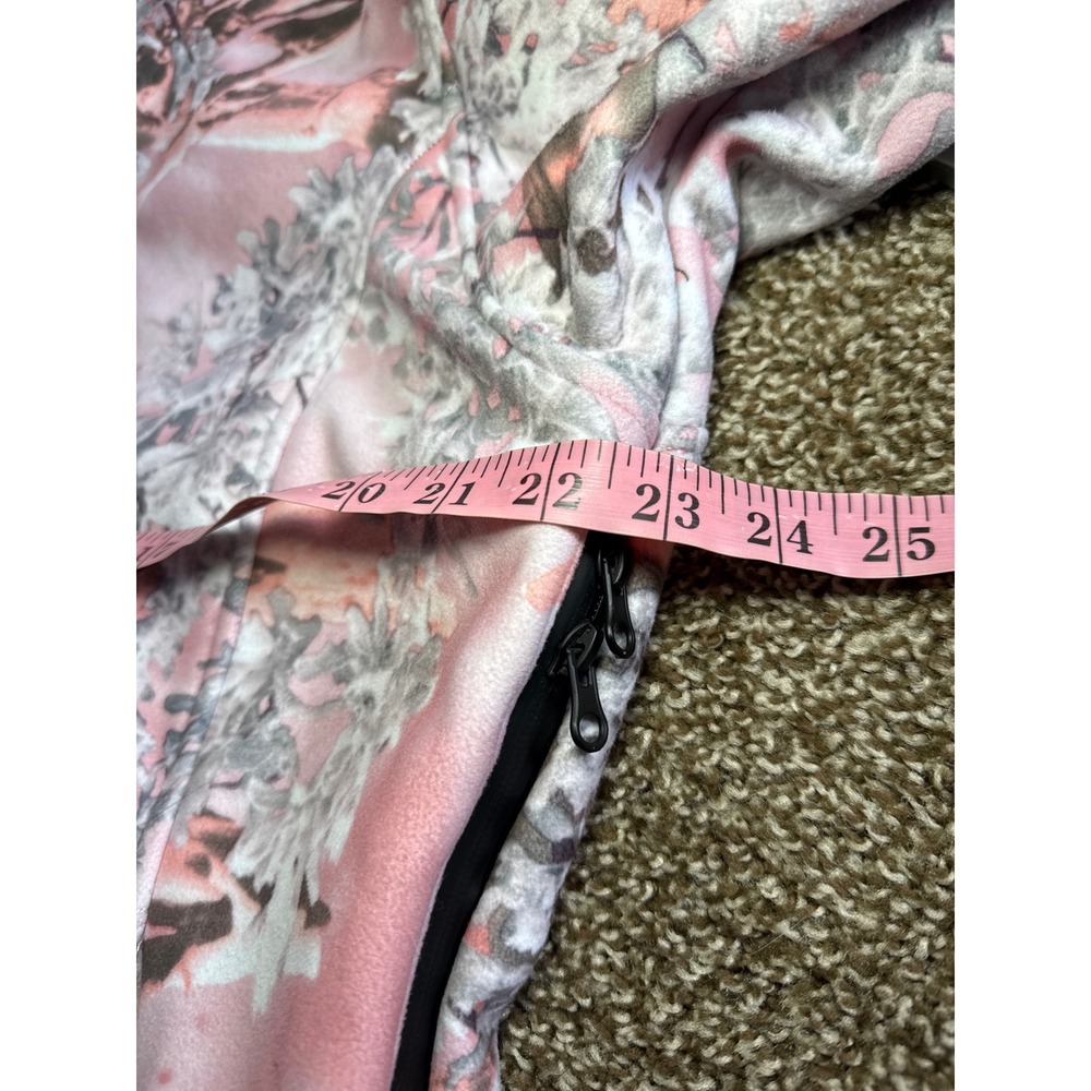 Guides‎ Choice Womens Pink Camo Softshell Fleece Lined Jacket Large Outdoors - Picture 9 of 12
